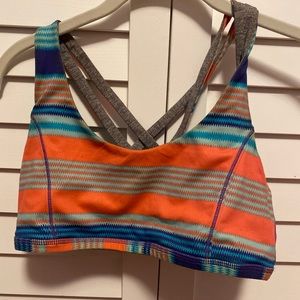 ivivva vitality sports bra, reversible size 14/16